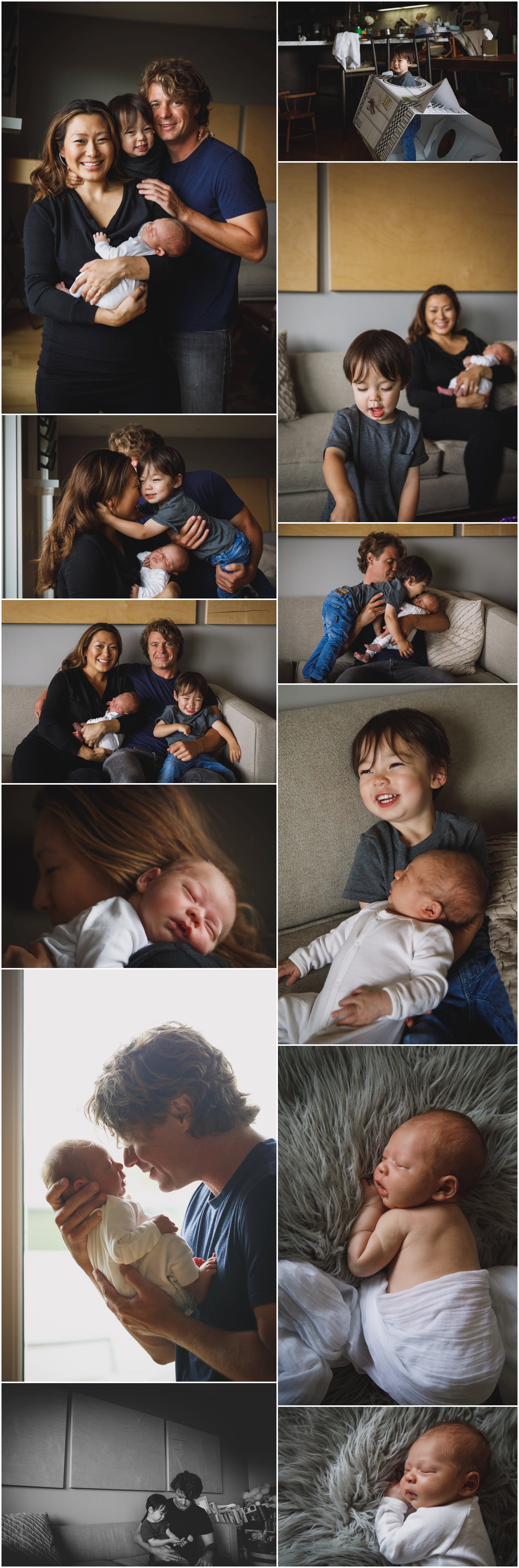 Lifestyle In-Home Newborn Session by Katie Rain Photography