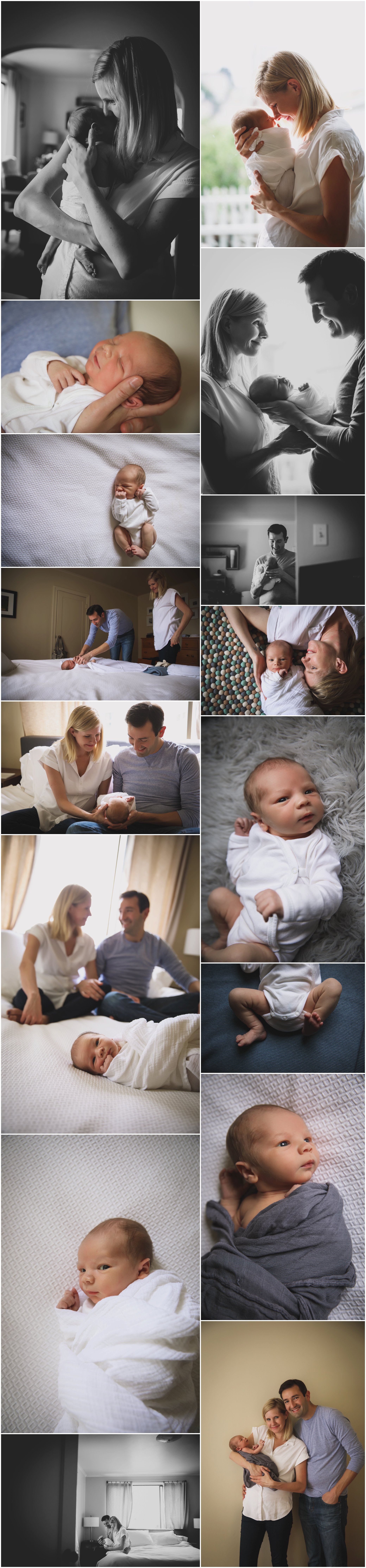 In-Home Newborn Session in San Francisco, by Katie Rain Photography