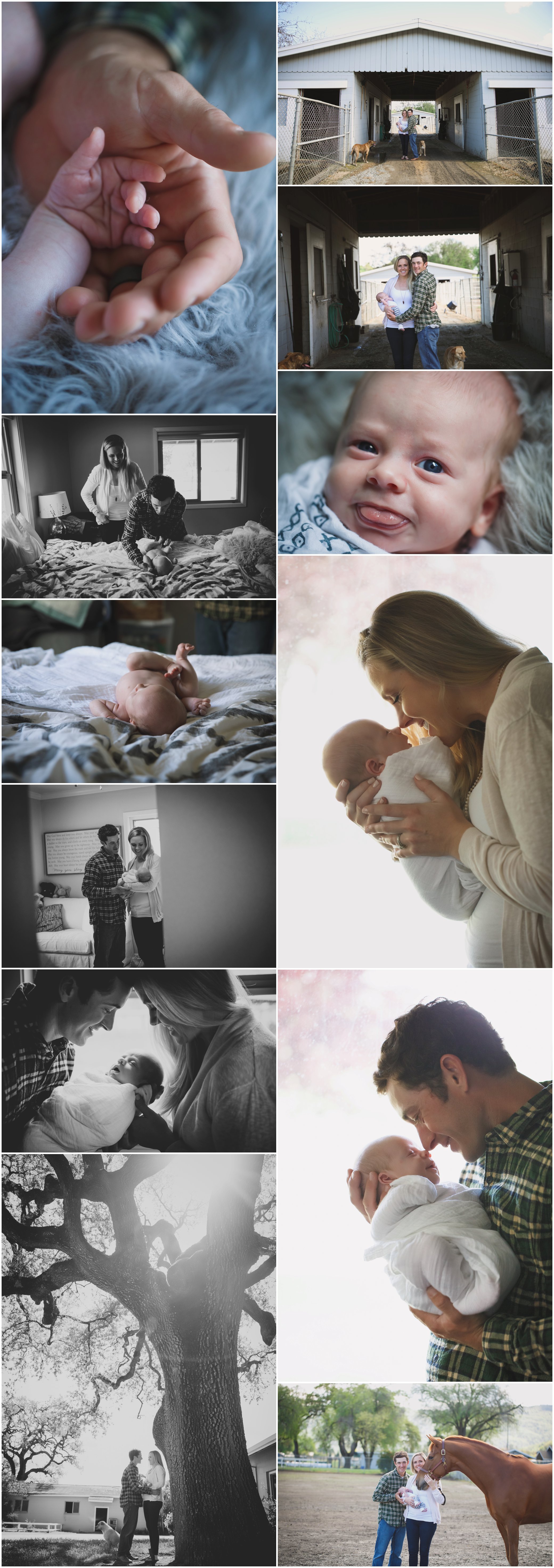 Lifestyle Newborn Session by Katie Rain Photography